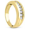 Men's 1/2ct Diamond Ring In 10K Yellow Gold Image-6