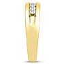 Men's 1/2ct Diamond Ring In 14K Yellow Gold Image-5