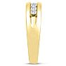 Men's 1/2ct Diamond Ring In 14K Yellow Gold Image-5