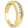 Men's 1/2ct Diamond Ring In 14K Yellow Gold Image-6