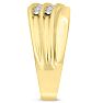 Men's 1/2ct Diamond Ring In 10K Yellow Gold Image-5