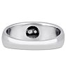 Men's 1/2ct Diamond Ring In 10K White Gold Image-3