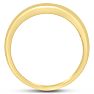 Men's 1/2ct Diamond Ring In 14K Yellow Gold Image-4