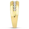 Men's 1/2ct Diamond Ring In 14K Yellow Gold Image-5