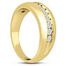 Men's 1/2ct Diamond Ring In 14K Yellow Gold Image-6
