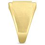 Men's 1ct Diamond Ring In 14K Yellow Gold Image-5