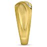 Men's 1/2ct Diamond Ring In 14K Yellow Gold Image-5