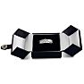 Men's 1/10ct Diamond Ring In 10K White Gold Image-7