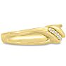 Men's 1/10ct Diamond Ring In 10K Yellow Gold Image-2