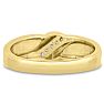 Men's 1/10ct Diamond Ring In 10K Yellow Gold Image-3