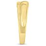 Men's 1/10ct Diamond Ring In 10K Yellow Gold Image-5