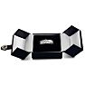 Men's 1/10ct Diamond Ring In 14K White Gold Image-7