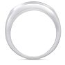 Men's 3/4ct Diamond Ring In 10K White Gold Image-4