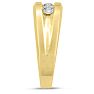 Men's 3/4ct Diamond Ring In 10K Yellow Gold Image-5