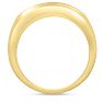 Men's 3/4ct Diamond Ring In 14K Yellow Gold Image-4