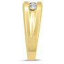 Men's 3/4ct Diamond Ring In 14K Yellow Gold Image-5
