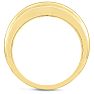 Men's 1/2ct Diamond Ring In 10K Yellow Gold Image-4