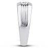 Men's 3/4ct Diamond Ring In 10K White Gold Image-5