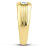 Men's 3/4ct Diamond Ring In 14K Yellow Gold Image-5