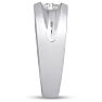 Men's 1/2ct Diamond Ring In 10K White Gold Image-5