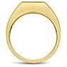 Men's 1/2ct Diamond Ring In 14K Yellow Gold Image-4