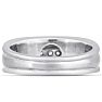 Men's 1/4ct Diamond Ring In 14K White Gold Image-3