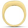 Men's 1/4ct Diamond Ring In 14K Yellow Gold Image-4