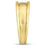 Men's 1/4ct Diamond Ring In 14K Yellow Gold Image-5