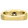 Men's 3/4ct Diamond Ring In 14K Yellow Gold Image-3