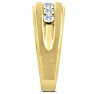 Men's 3/4ct Diamond Ring In 14K Yellow Gold Image-5