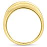 Men's 3/5ct Diamond Ring In 10K Yellow Gold Image-4