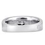 Men's 1ct Diamond Ring In 14K White Gold Image-3