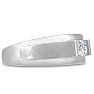Men's 1/3ct Diamond Ring In 10K White Gold Image-2