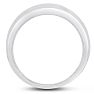 Men's 1ct Diamond Ring In 10K White Gold Image-4