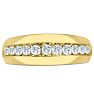 Men's 1ct Diamond Ring In 10K Yellow Gold Image-1