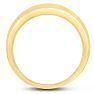 Men's 1ct Diamond Ring In 14K Yellow Gold Image-4