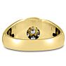 Men's 1/2ct Diamond Ring In 10K Yellow Gold Image-3