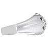 Men's 1/2ct Diamond Ring In 14K White Gold Image-2