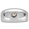 Men's 1ct Diamond Ring In 10K White Gold Image-3