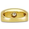 Men's 1ct Diamond Ring In 14K Yellow Gold Image-3