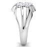 Men's 1ct Diamond Ring In 14K White Gold Image-4