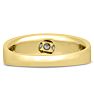 Men's 1/4ct Diamond Ring In 14K Yellow Gold Image-3