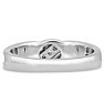 Men's 1/10ct Diamond Ring In 10K White Gold Image-3