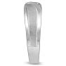 Men's .05ct Diamond Ring In 10K White Gold Image-5