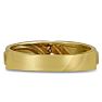 Men's 1/10ct Diamond Ring In 10K Yellow Gold Image-3
