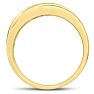 Men's 1/4ct Diamond Ring In 10K Yellow Gold Image-4