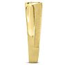 Men's 1/10ct Diamond Ring In 14K Yellow Gold Image-5