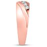 Men's 1/2ct Diamond Ring In 14K Rose Gold Image-5