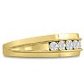 Men's 1/2ct Diamond Ring In 14K Yellow Gold Image-2