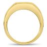 Men's 1/2ct Diamond Ring In 14K Yellow Gold Image-4